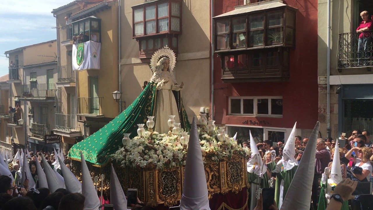 Semana Santa Zamora 2017 - La Virgen de la Esperanza sube Balborraz
