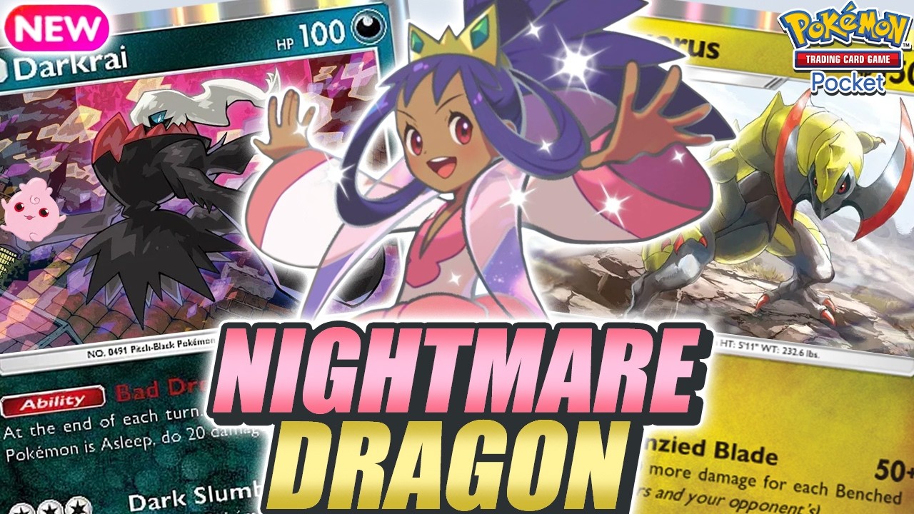 INSTANT 3 POINTS ! HAXORUS & DARKRAI Snatch Wins From Opponents ! - Pokemon TCG Pocket