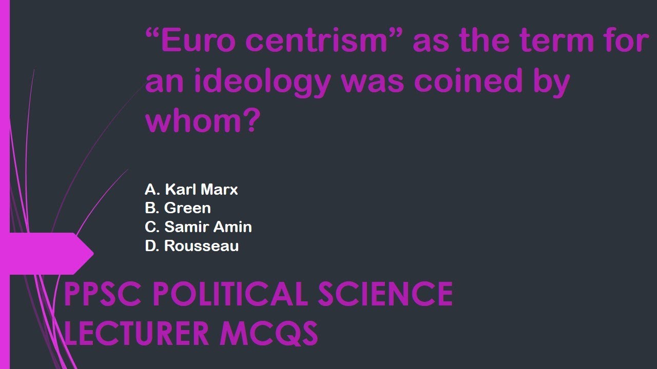 Political Science MCQs PPSC || PPSC Political Science Lecturer Past Papers | KPPSC Political Science