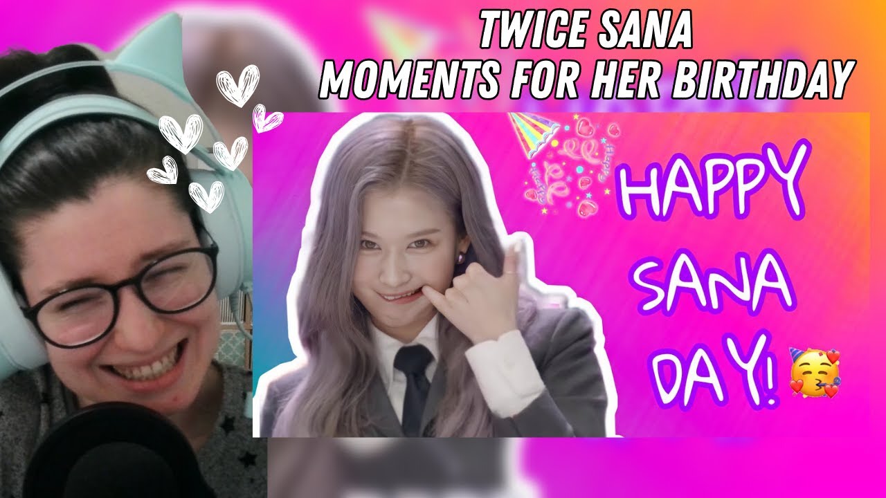 Cuteness Overload 🥺 Reacting to 'Minatozaki Sana Moments to Celebrate her Birthday' @SANAPOTTER29