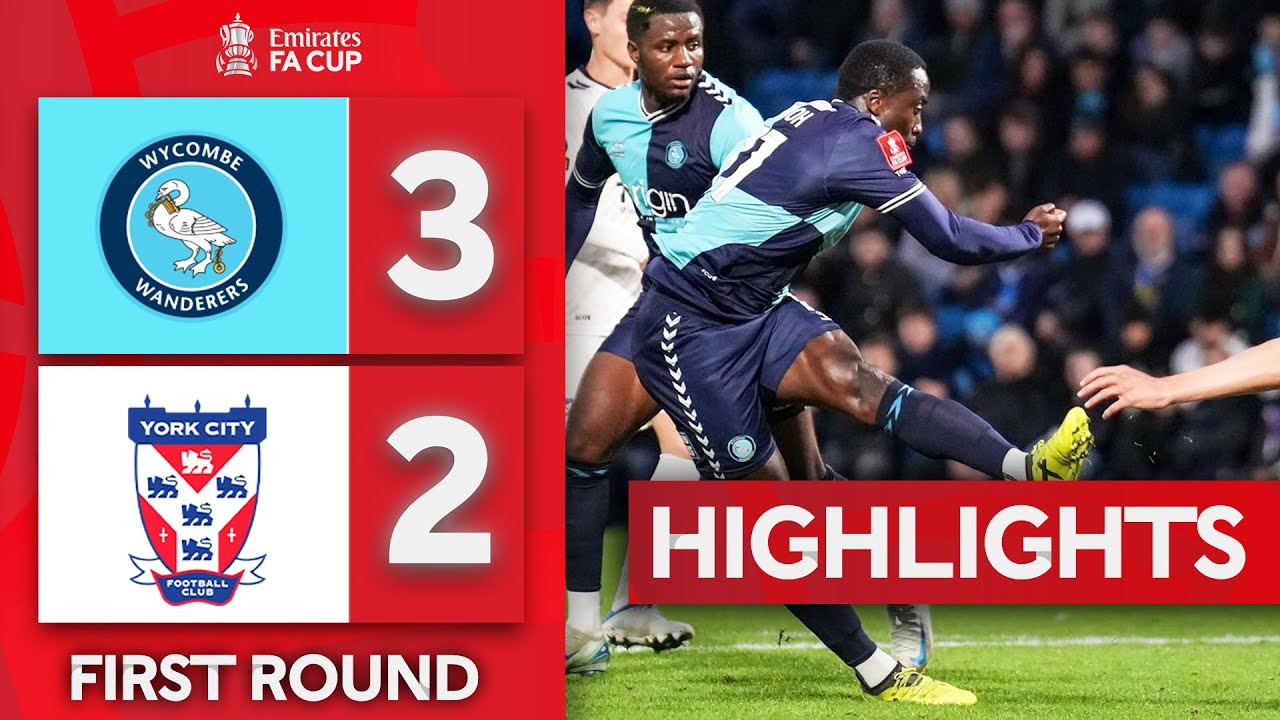 The Chairboys Second Round Bound! | Wycombe Wanderers 3-2 York City | Emirates FA Cup 2024-25