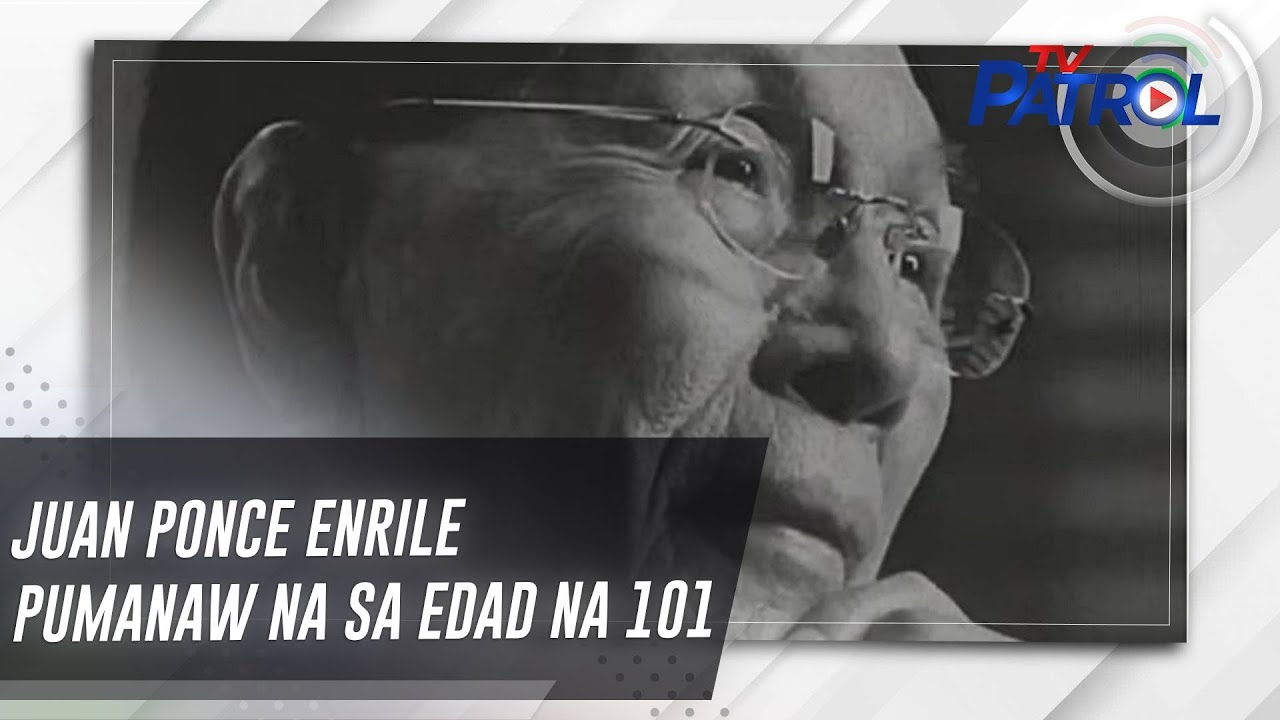 Juan Ponce Enrile pumanaw na sa edad na 101 | TV Patrol