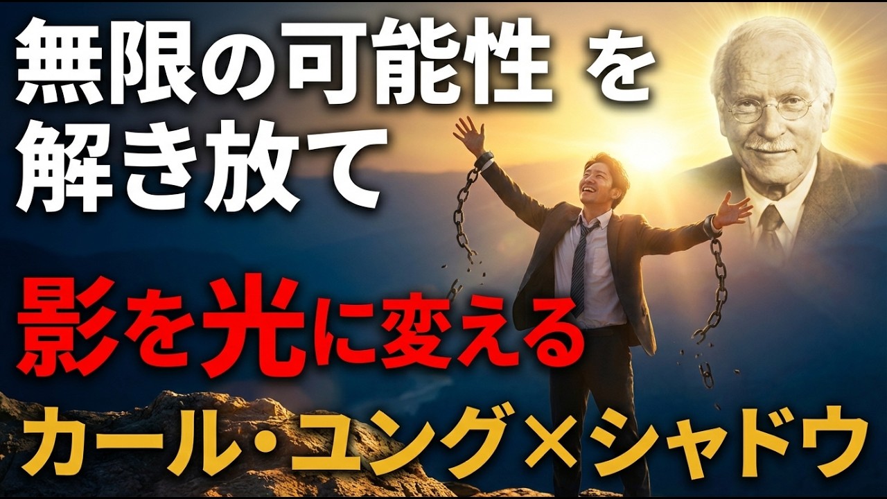 【ユング心理学】なぜ人生は「同じ失敗」を繰り返すのか？ 運命を支配する「影」の正体#ユング心理学 #影 #人間関係 #無意識 #哲学 #教養 #人生 #スピリチュアル #深層心理 #運命