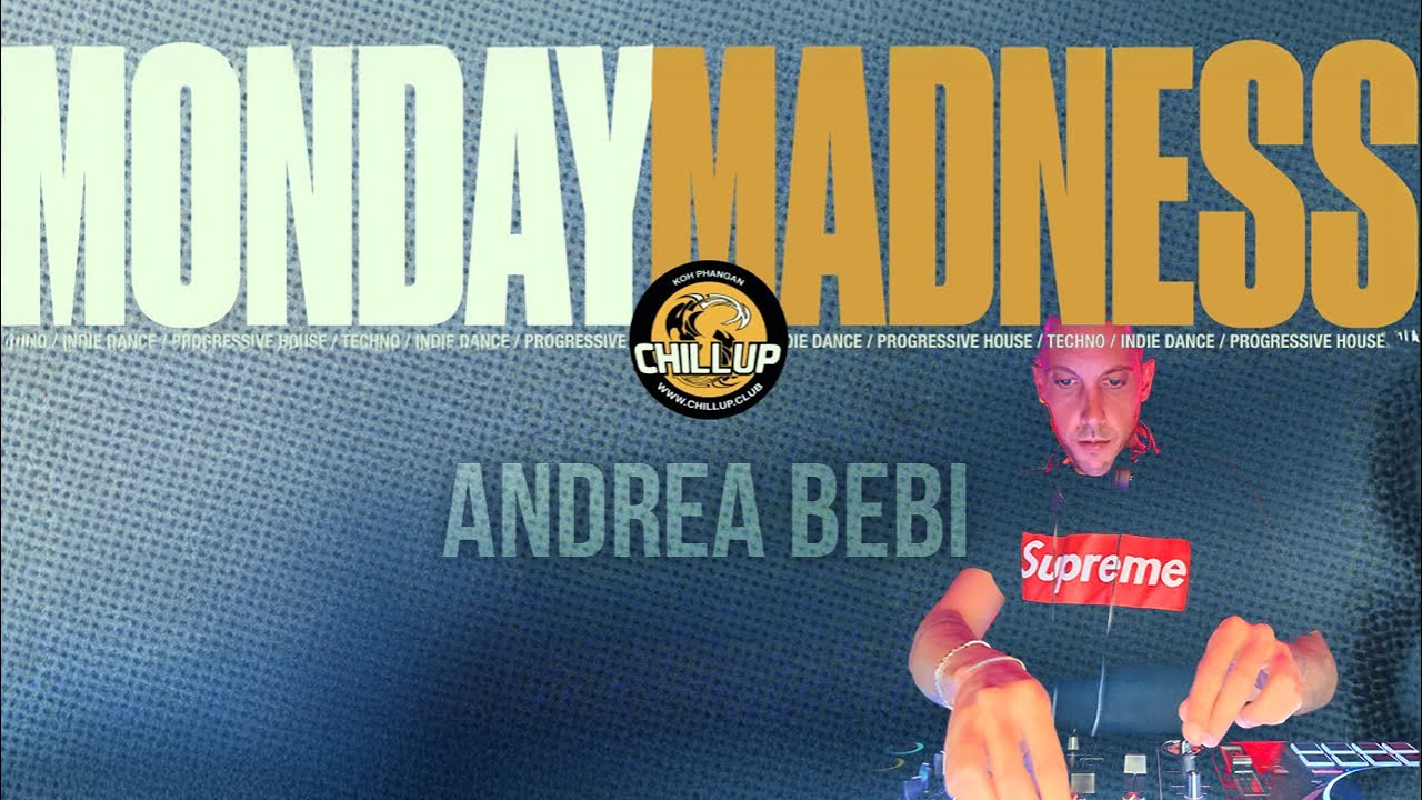 Koh Phangan Monday Madness 2025-08-11: Andrea Bebi