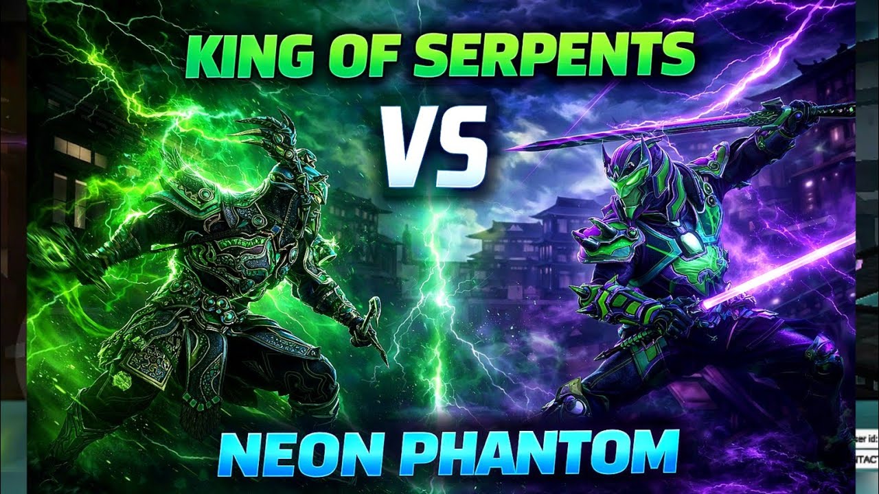 Level 5 King of Serpents vs Neon Phantom | Best strategy for lower level Kos 👌  ||  Phantom is dead 