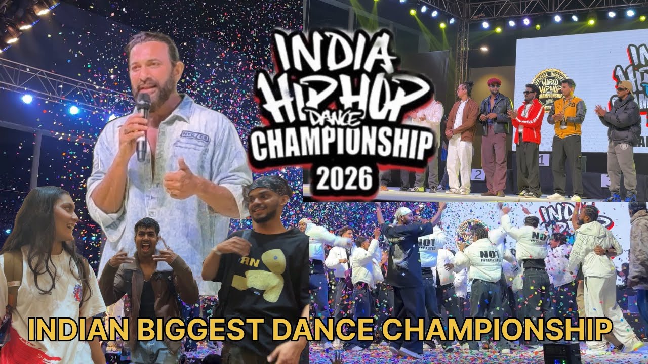 INDIAN HIP HOP DANCE CHAMPIONSHIP 2026 || HITTER VLOG 9