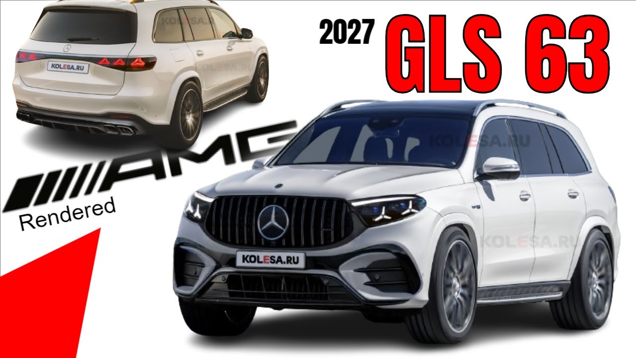 New 2027 Mercedes-Benz GLS 63 Facelift Rendered