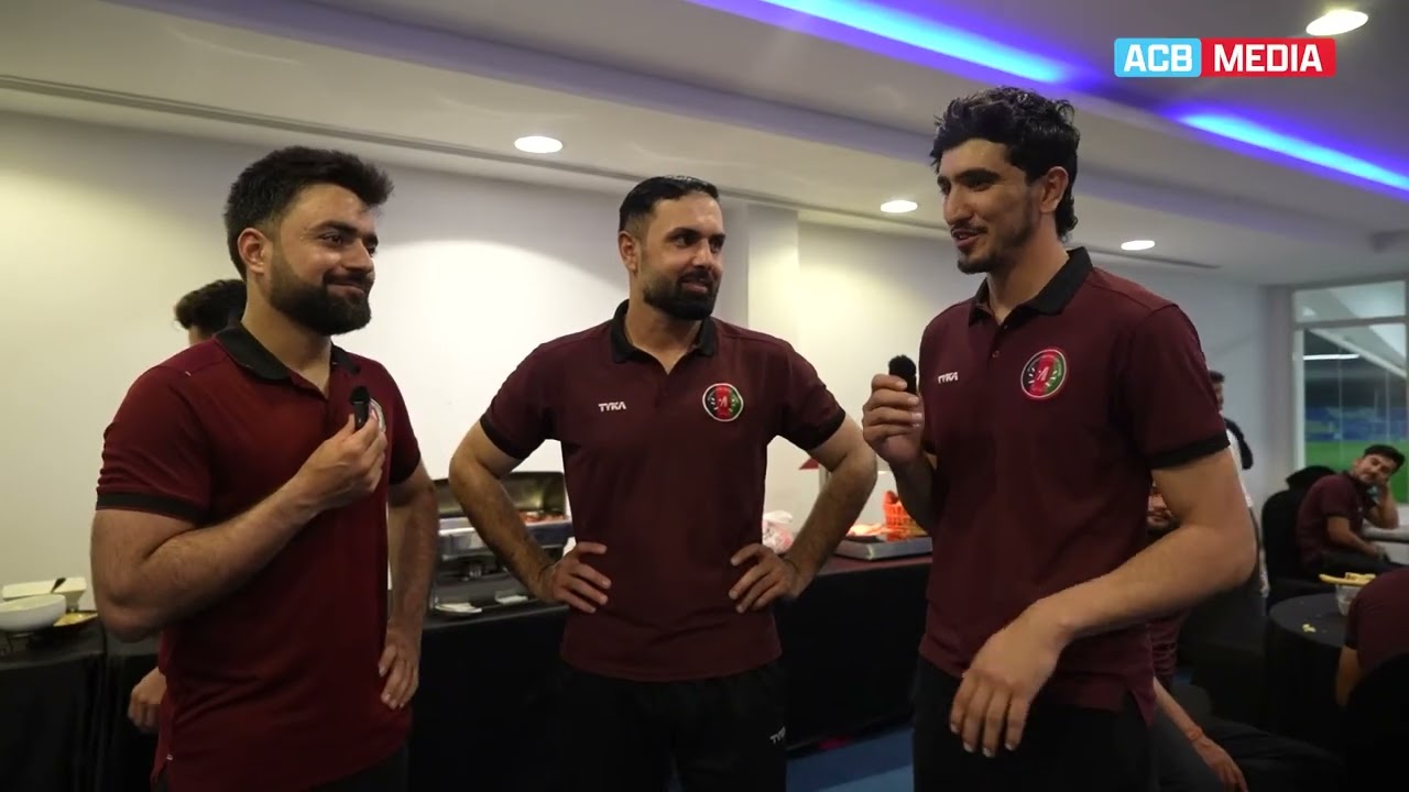 Rashid Khan Interviews Mohammad Nabi and Sediqullah Atal | Ireland Tour of Afghanistan 2024 | ACB