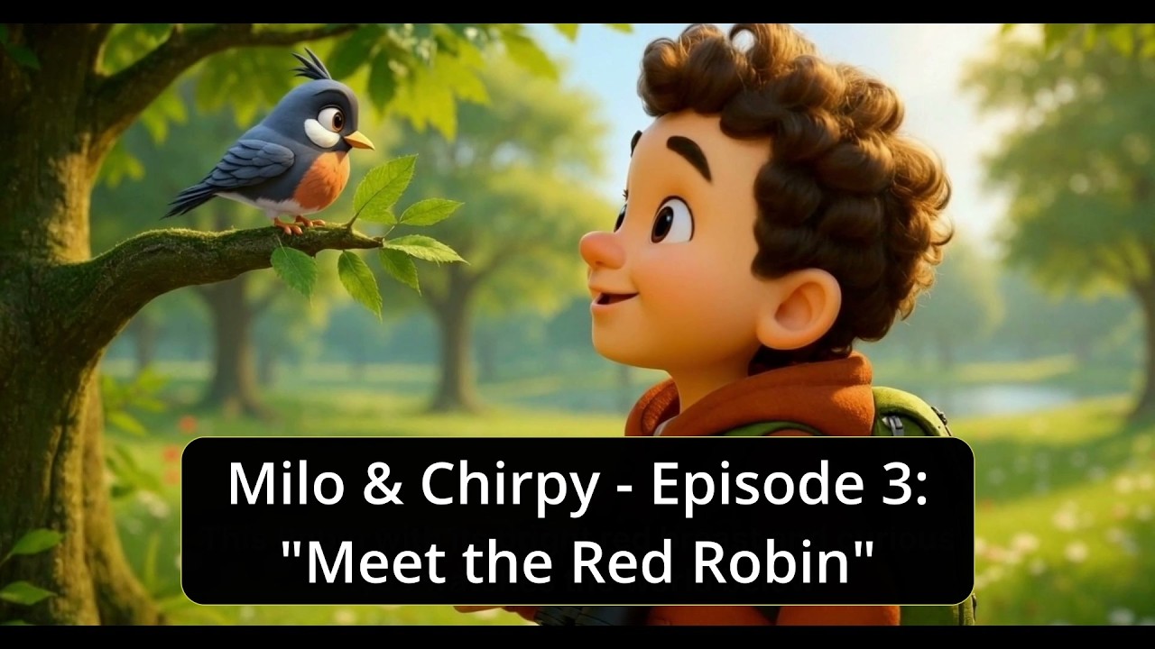 Milo & Chirpy Episode 3: Meeting the Red Robin