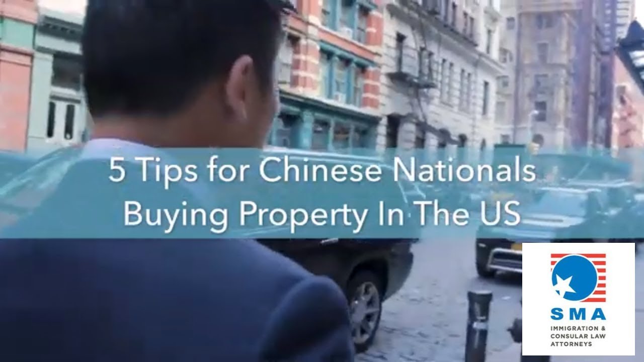 Tips for Chinese Nationals Buying Property in the US