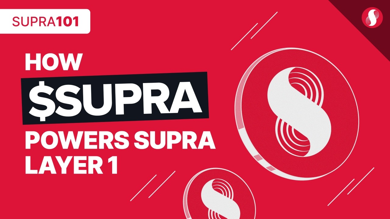 Supra 101 | Utility of $SUPRA Token