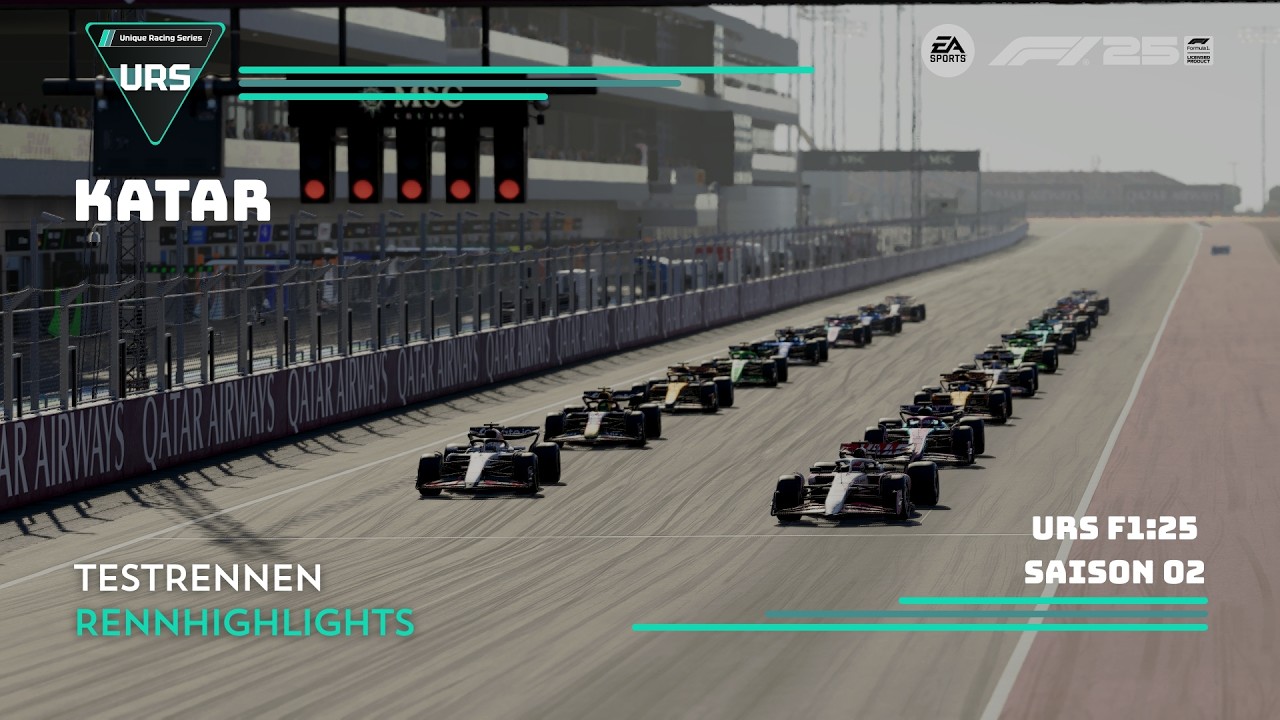 Katar - Highlights | S02-Testrennen | F1-Meisterschaft
