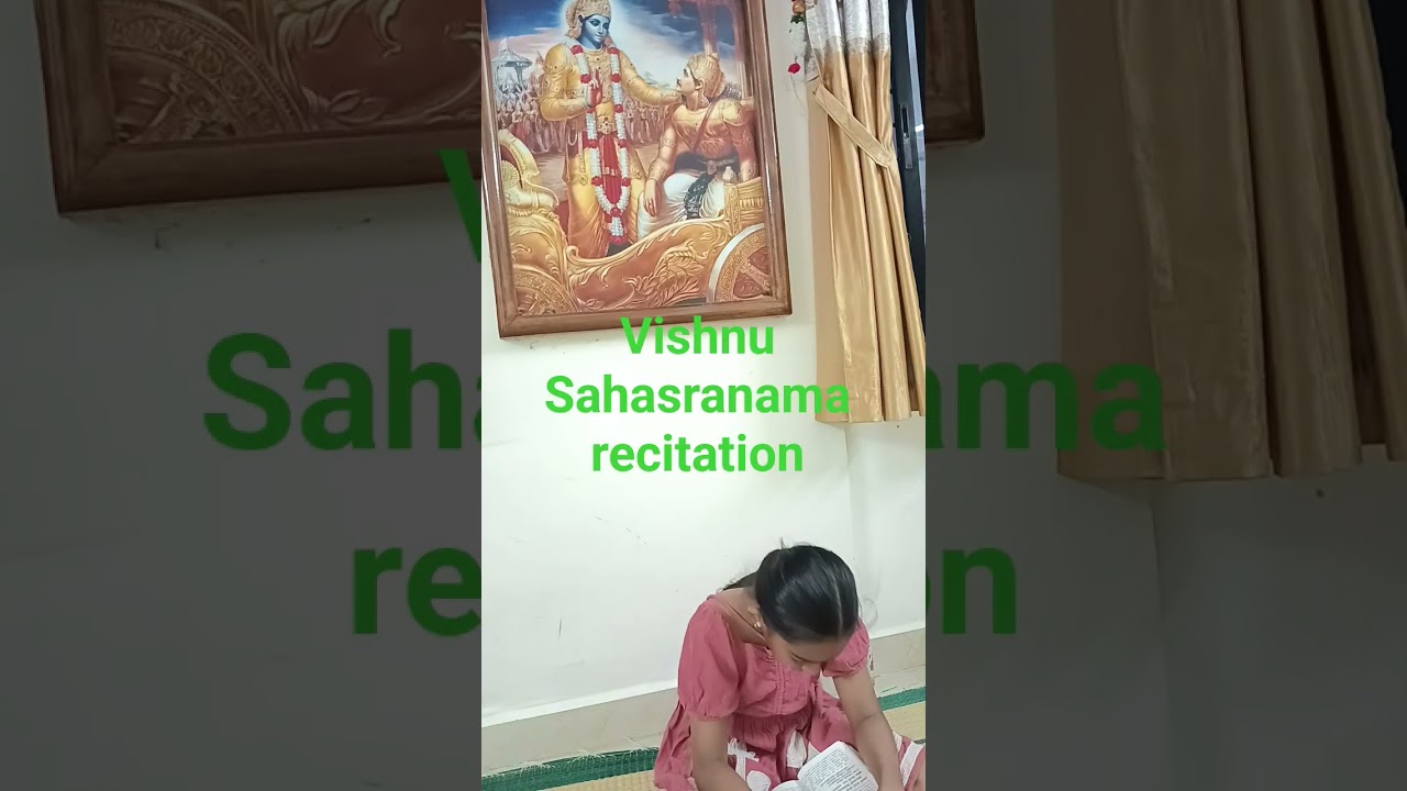 Vishnu Sahasranama recitation