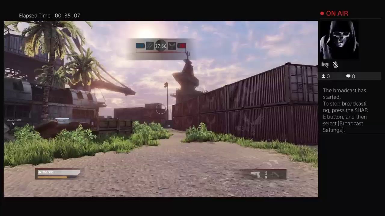 Trying out the stun gun in primal carnage