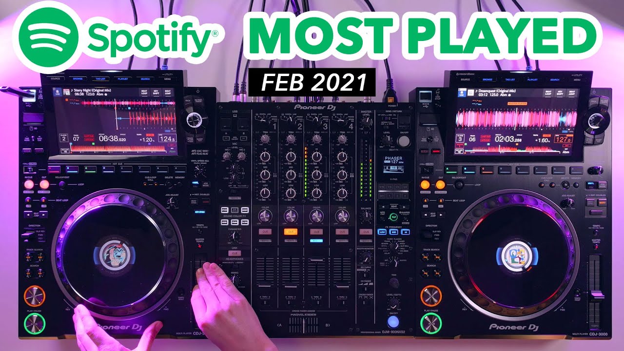 My Spotify PICKS - Feb 2021 - DJ Mix on CDJ-3000's