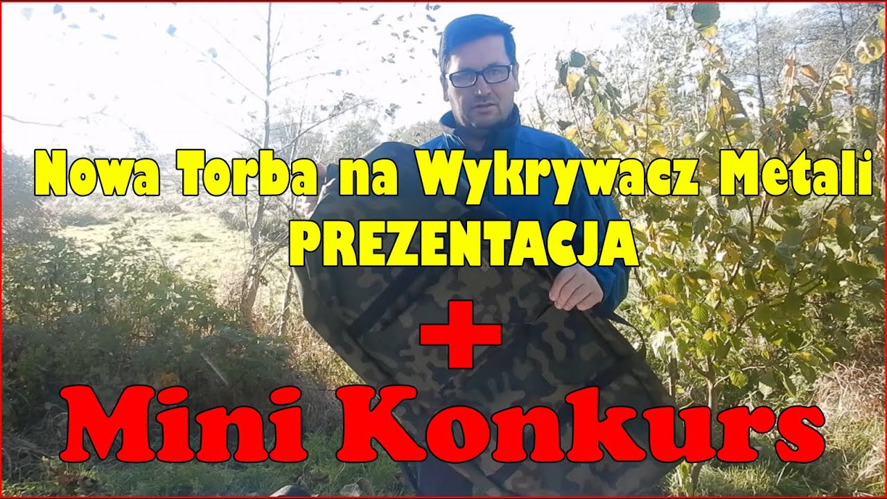 Torba na Wykrywacz Metali + Mini Konkurs