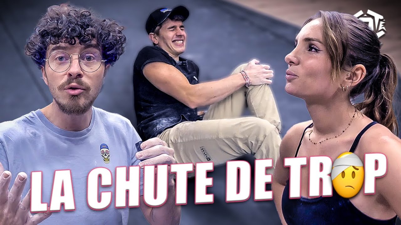 La ZIPETTE DOULOUREUSE que tout le monde connait EN ESCALADE...