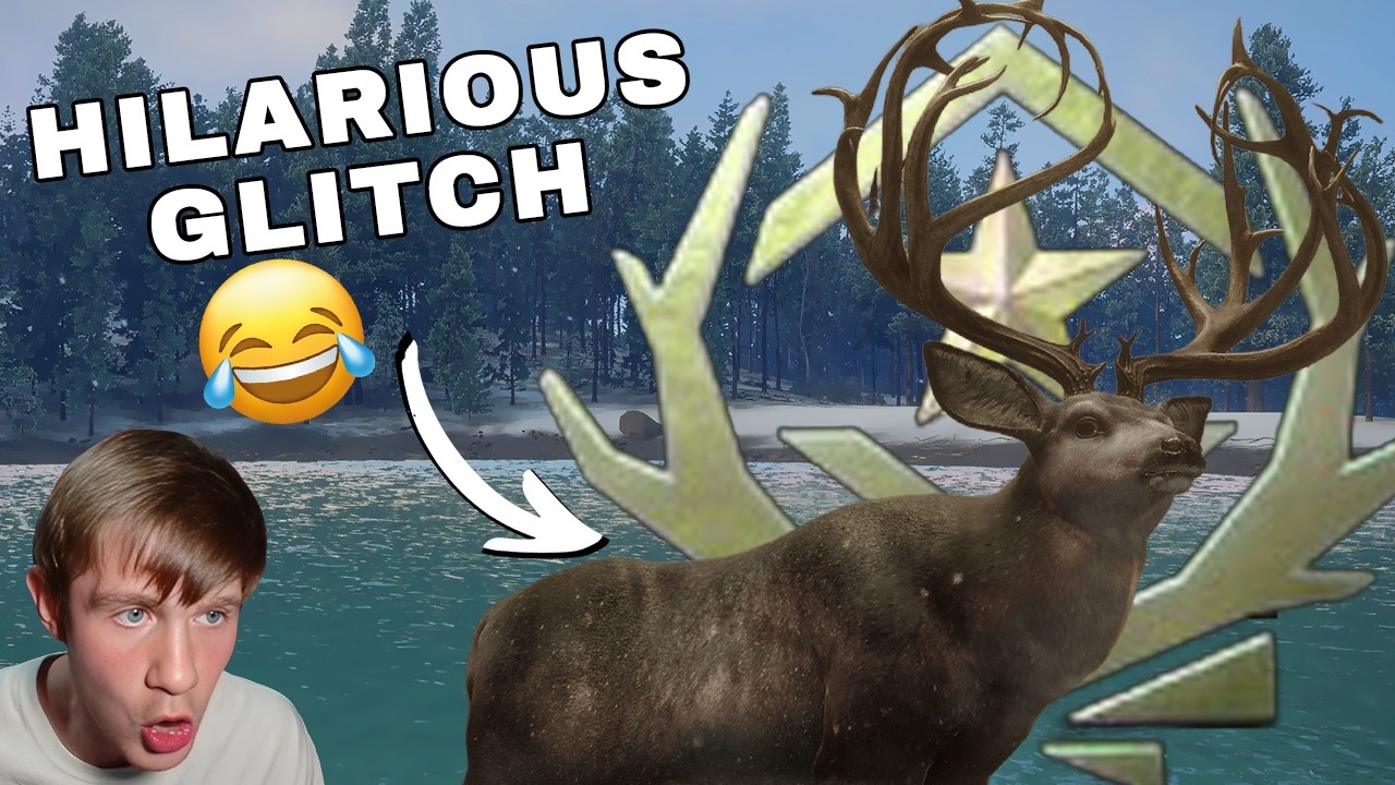 HILARIOUS GLITCH LED TO MY FIRST GREAT ONE MULE DEER!! theHunter: Call of the Wild