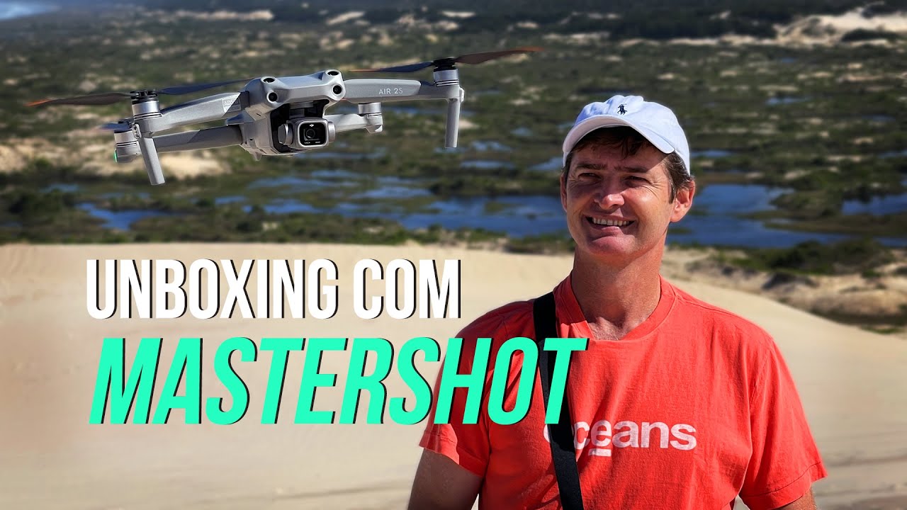 DJI Air 2S - Unboxing e primeiro voo com MasterShot nas dunas da Joaquina em Floripa