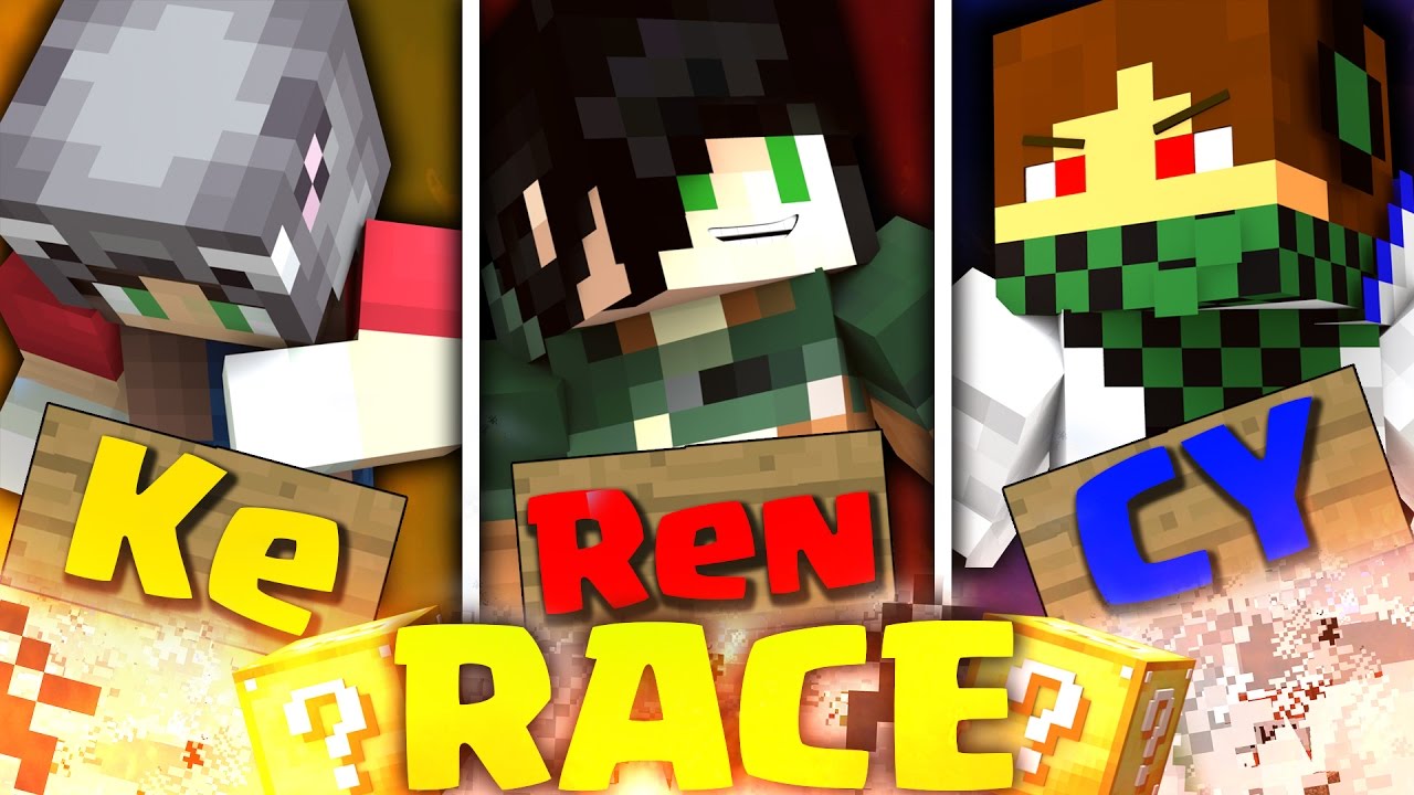 I KERENCY PISCIANO SOPRA GLI HATERS - MINECRAFT LUCKY KERENCY RACE