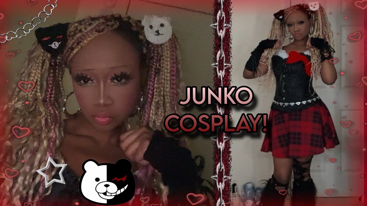 JUNKO ENOSHIMA COSPLAY!! || junko danganronpa cosplay ❤️