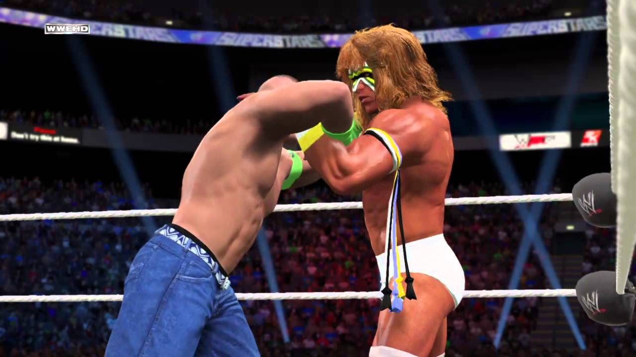 USA Champioship: Ultimate Warrior vs John Cena