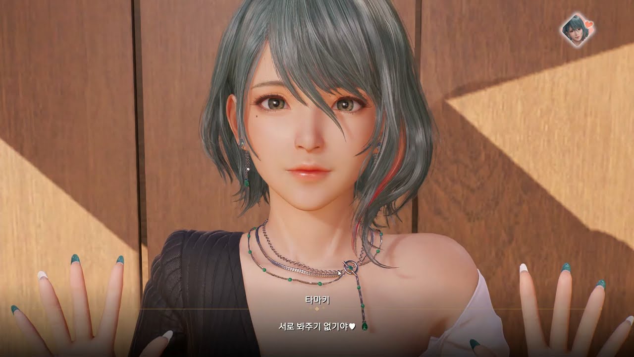 DOA 비너스 베케이션 프리즘, 타마키와 손바닥 씨름..
