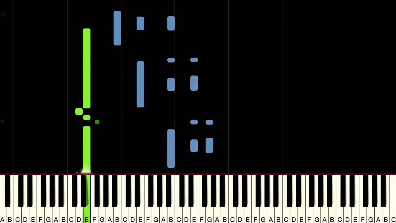 DRUNKEN SAILOR (Sea Shanty) | Piano Tutorial (Synthesia + Sheets)