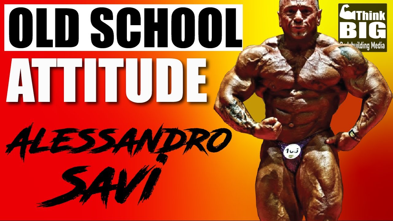 OLD SCHOOL BODYBUILDING PREP WITH ALESSANDRO SAVI