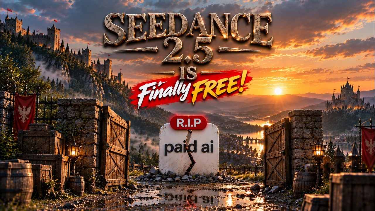FINALLY! Seedance 2.5 is FREE & UNLIMITED &mdash; NO WATERMARK!