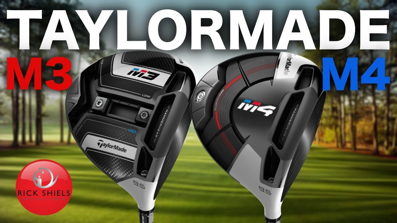 NEW TAYLORMADE M3 DRIVER & M4 DRIVER