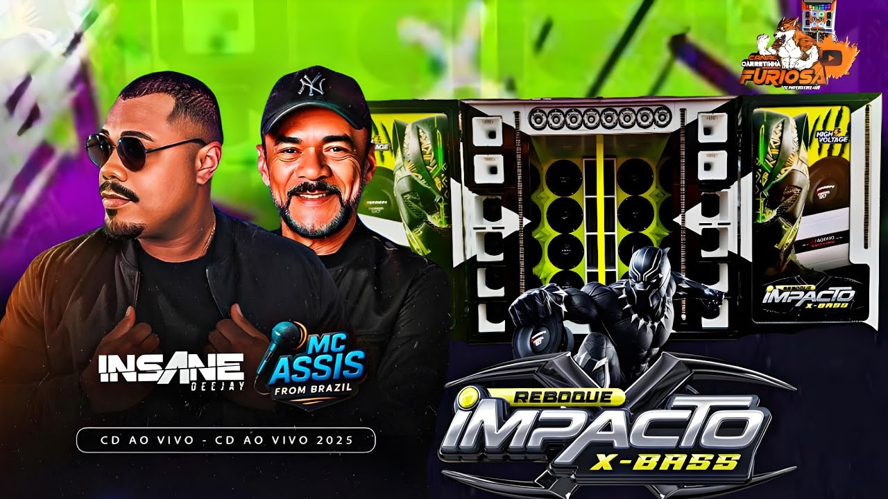 CD AO VIVO PAREDÃO IMPACTO X-BASS INSANE DJ E MC ASSIS 