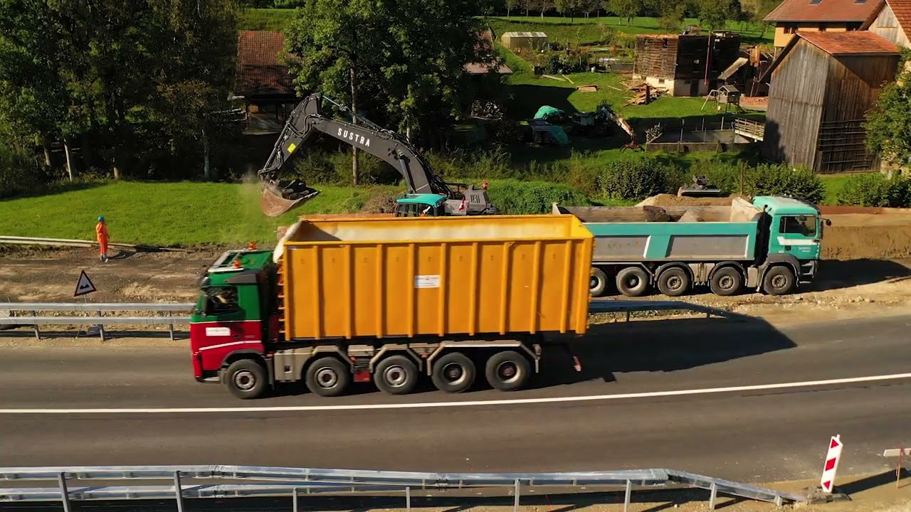 K 34 Wolhusen - Ruswil, Ausbau und Sanierung Radverkehrsanlage / SUSTRA Tiefbau + Strassen AG