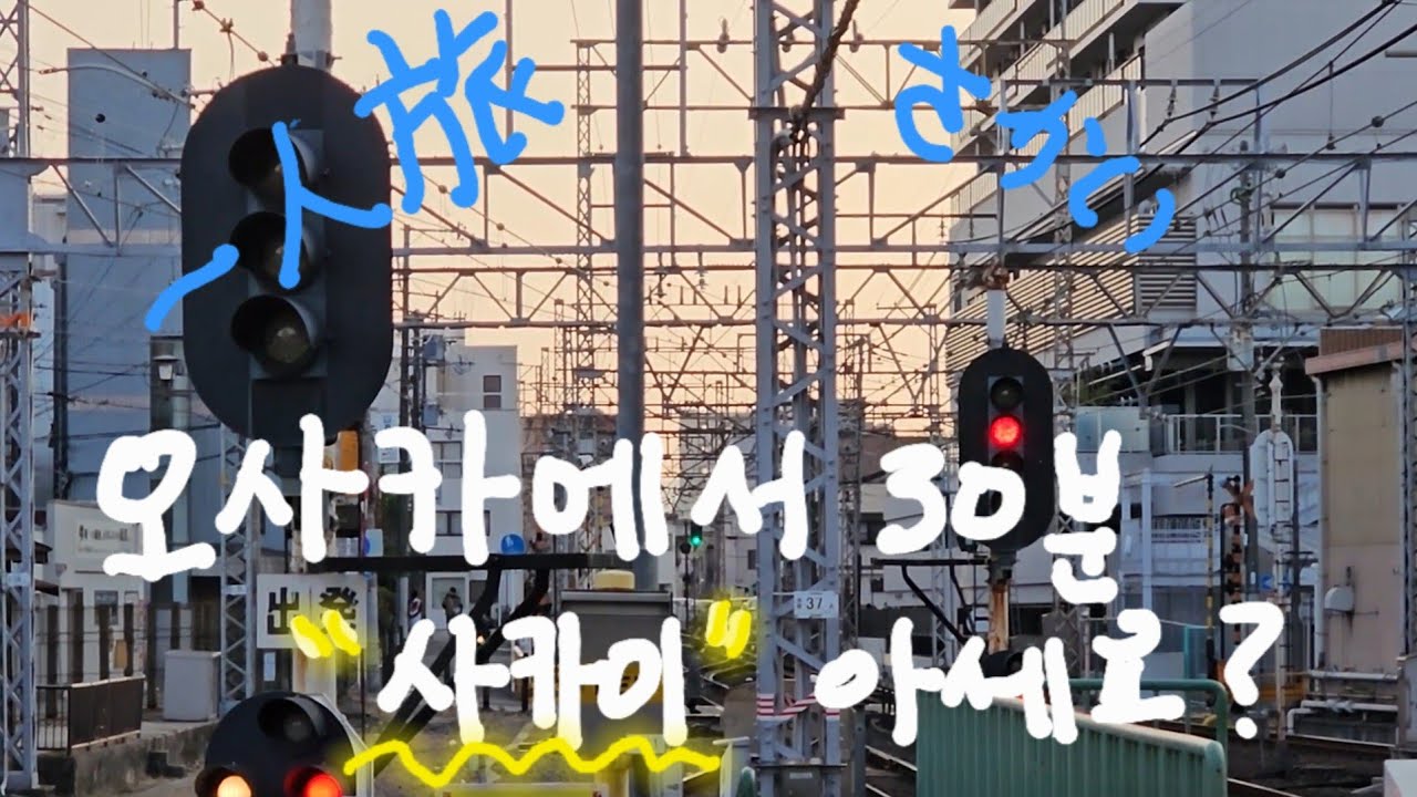 [오사카근교/혼자여행] 가려고 했던 곳은 못가고 사카이시에서 방황하는 워홀러
