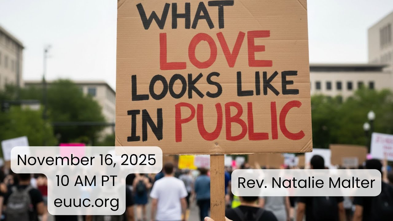 Sunday Services - Rev. Natalie Malter