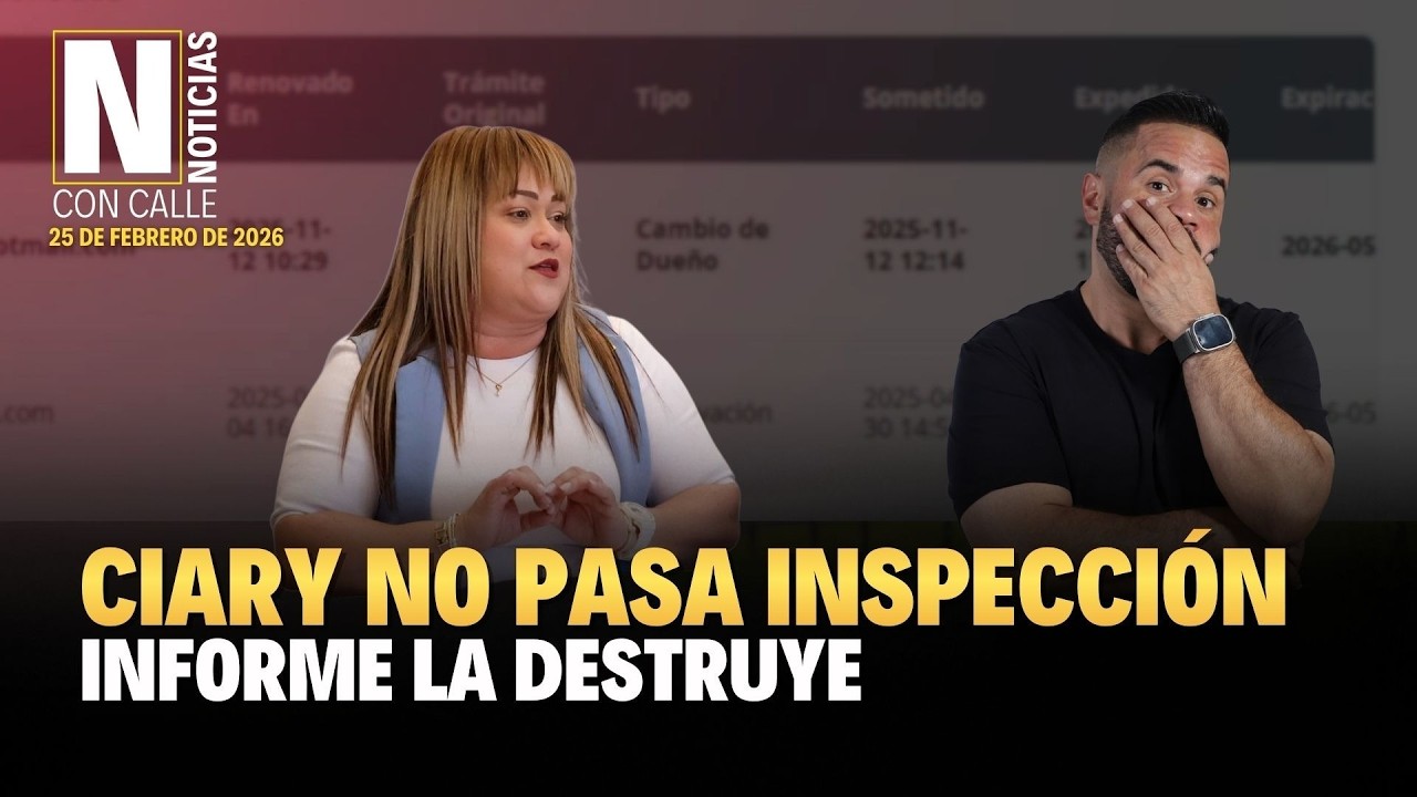 PODCAST LAS NOTICIAS CON CALLE DE 25 FEBRERO DE 2026