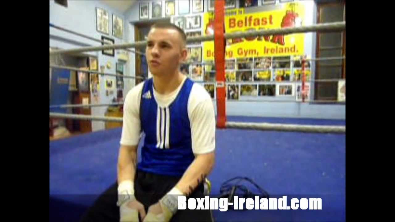 Belfast boxer Dee Walsh training at the Belfast Kronk Gym & 2012 fights