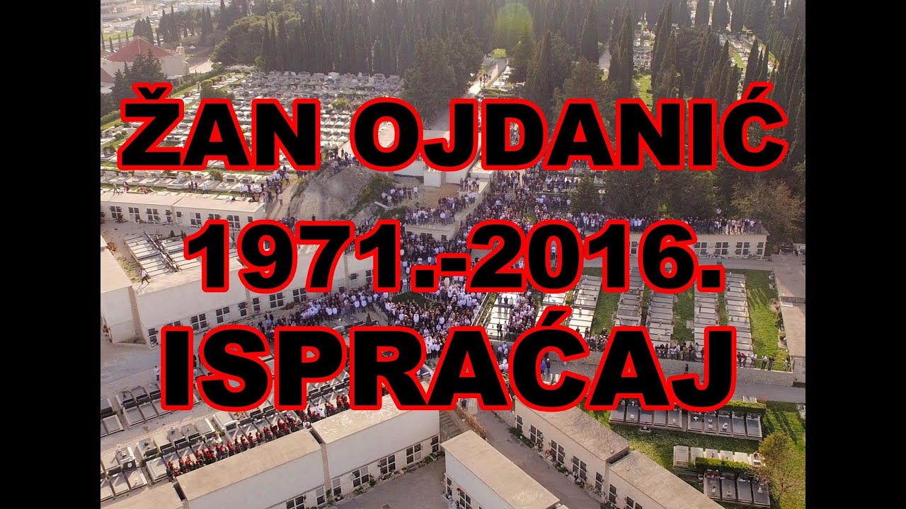 Žan Ojdanić Ispraćaj na Lovrincu (Split), R.I.P.