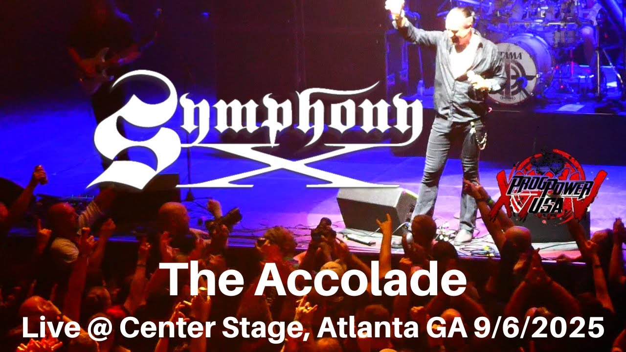 Symphony X - The Accolade LIVE @ ProgPower USA Center Stage Atlanta GA 9/6/2025