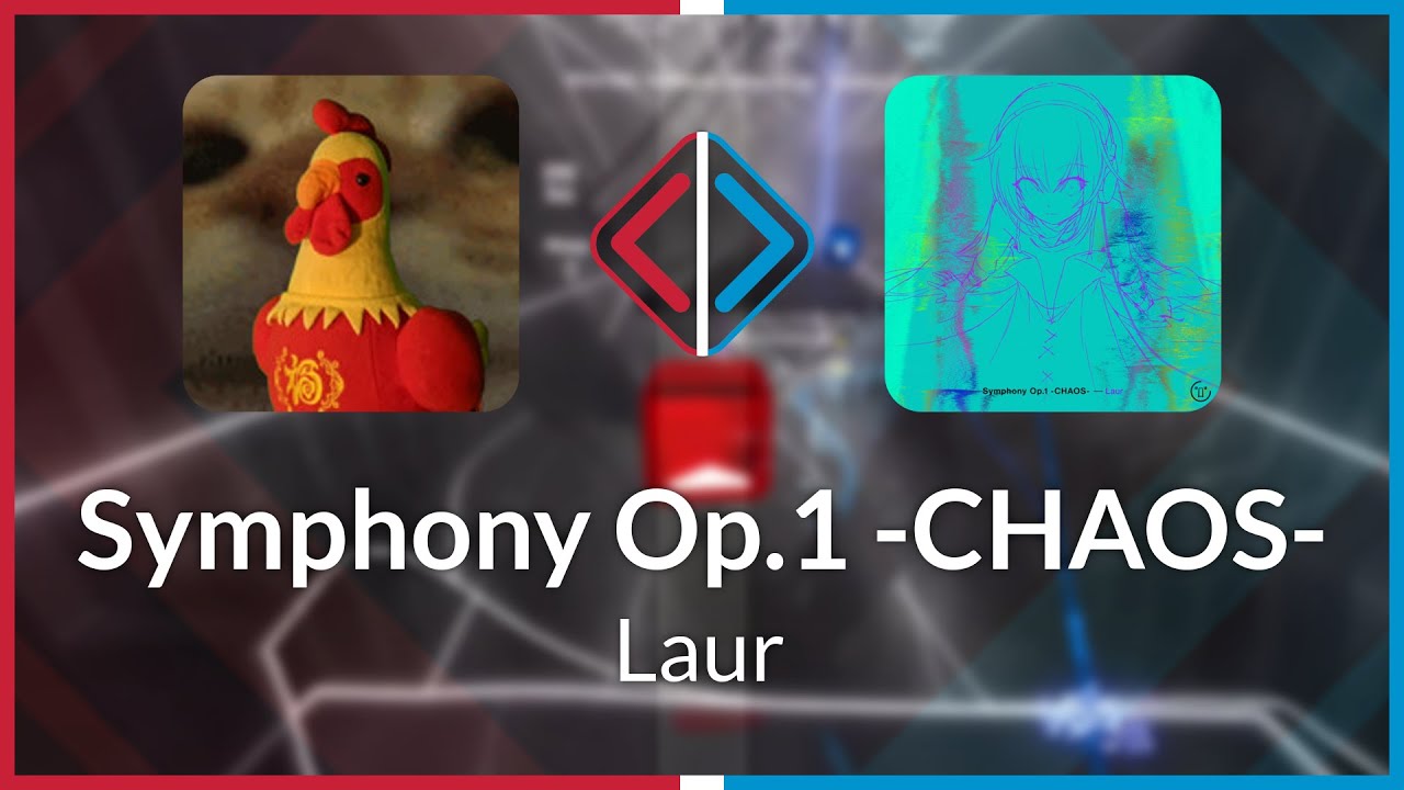 Beat Saber | cbt_chicken | Laur - Symphony Op.1 -CHAOS- [Expert] #1 | 86.85%