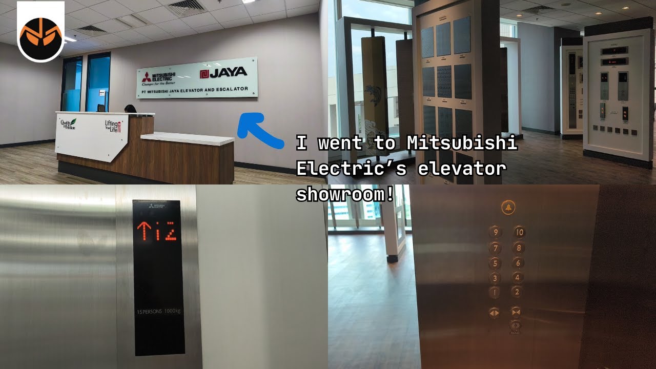 I went to Mitsubishi Electric's elevator showroom!