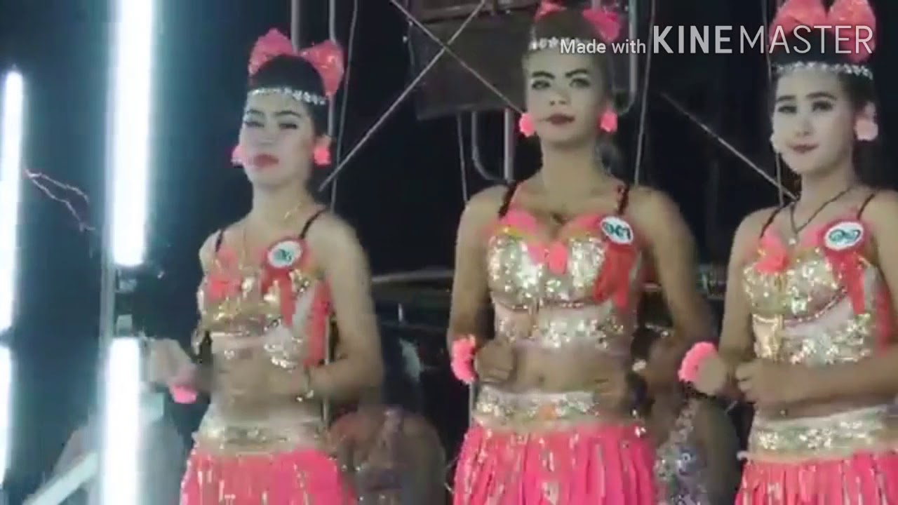 កន្ទ្រឹមញាក់ មានក្រមុំថៃស្អាតៗរាំផង