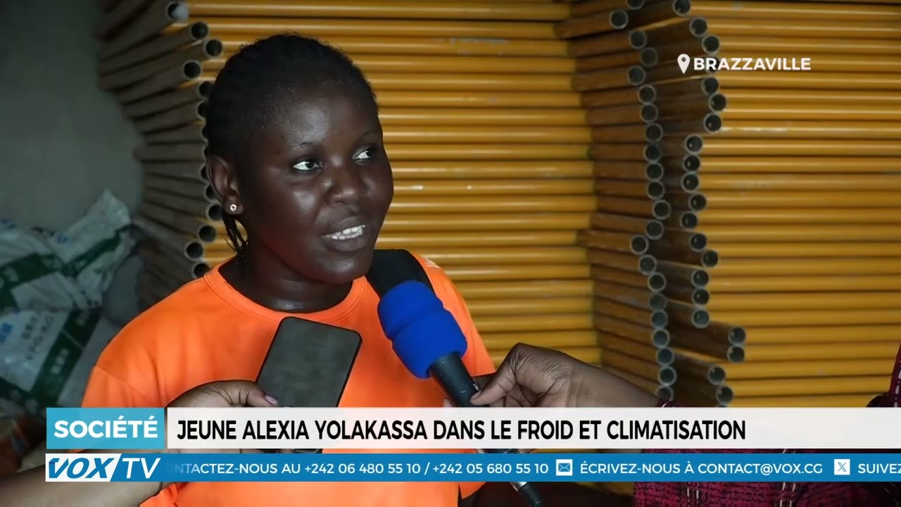 Jeune Alexia Yolakassa face aux défis du froid et de la climatisation dans son quotidien