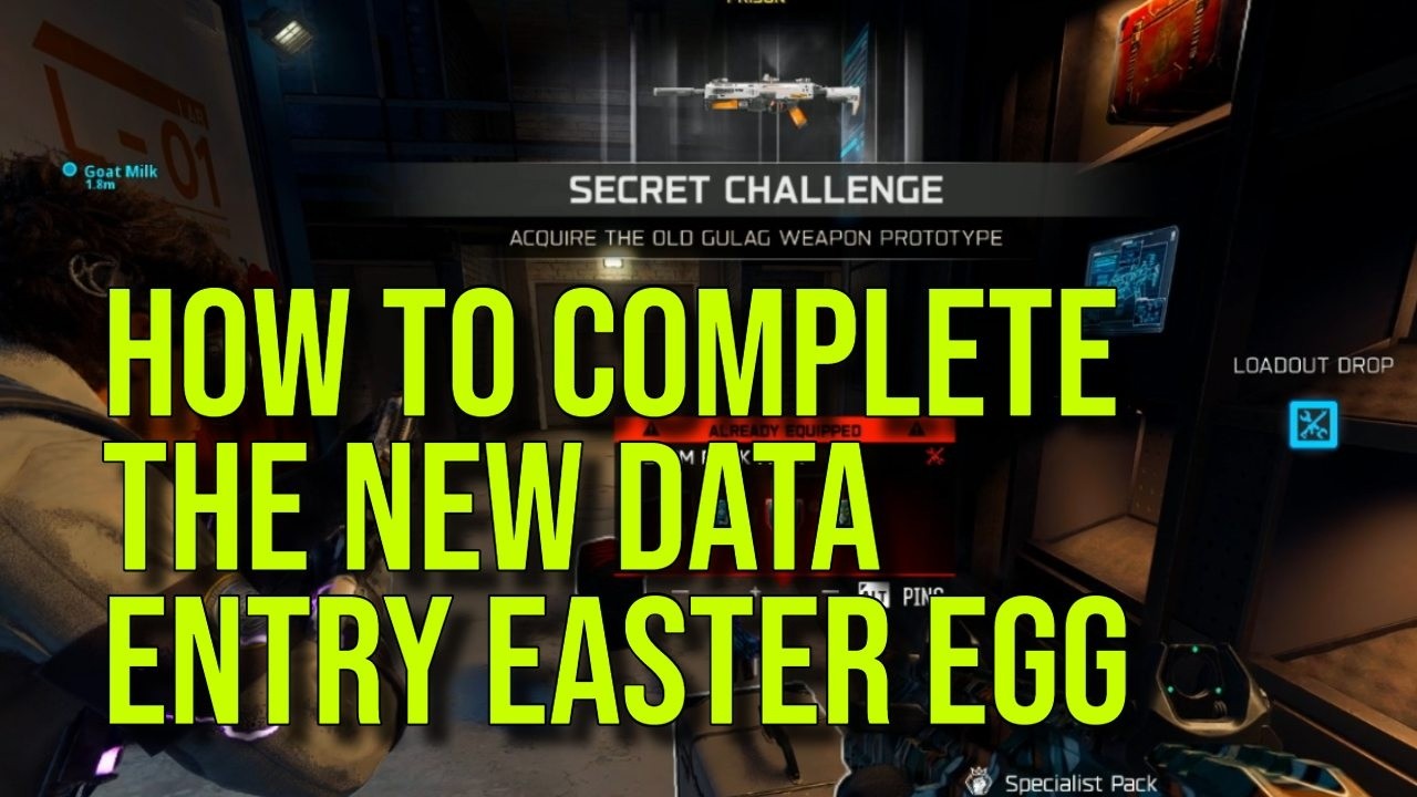 How to Complete The NEW Data Entry Easter Egg on Rebirth Island