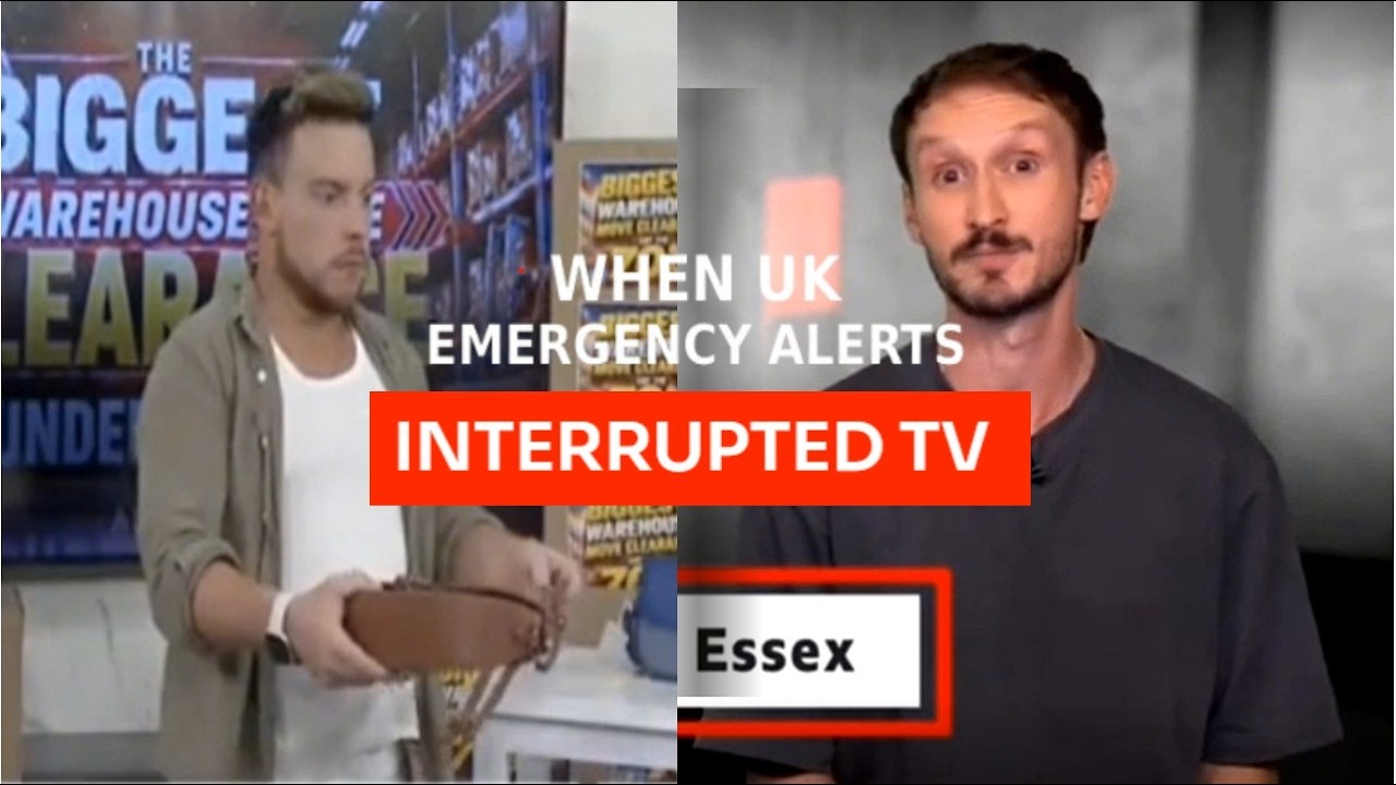 UK Wildfire Emergency Alert Interrupts Live TV