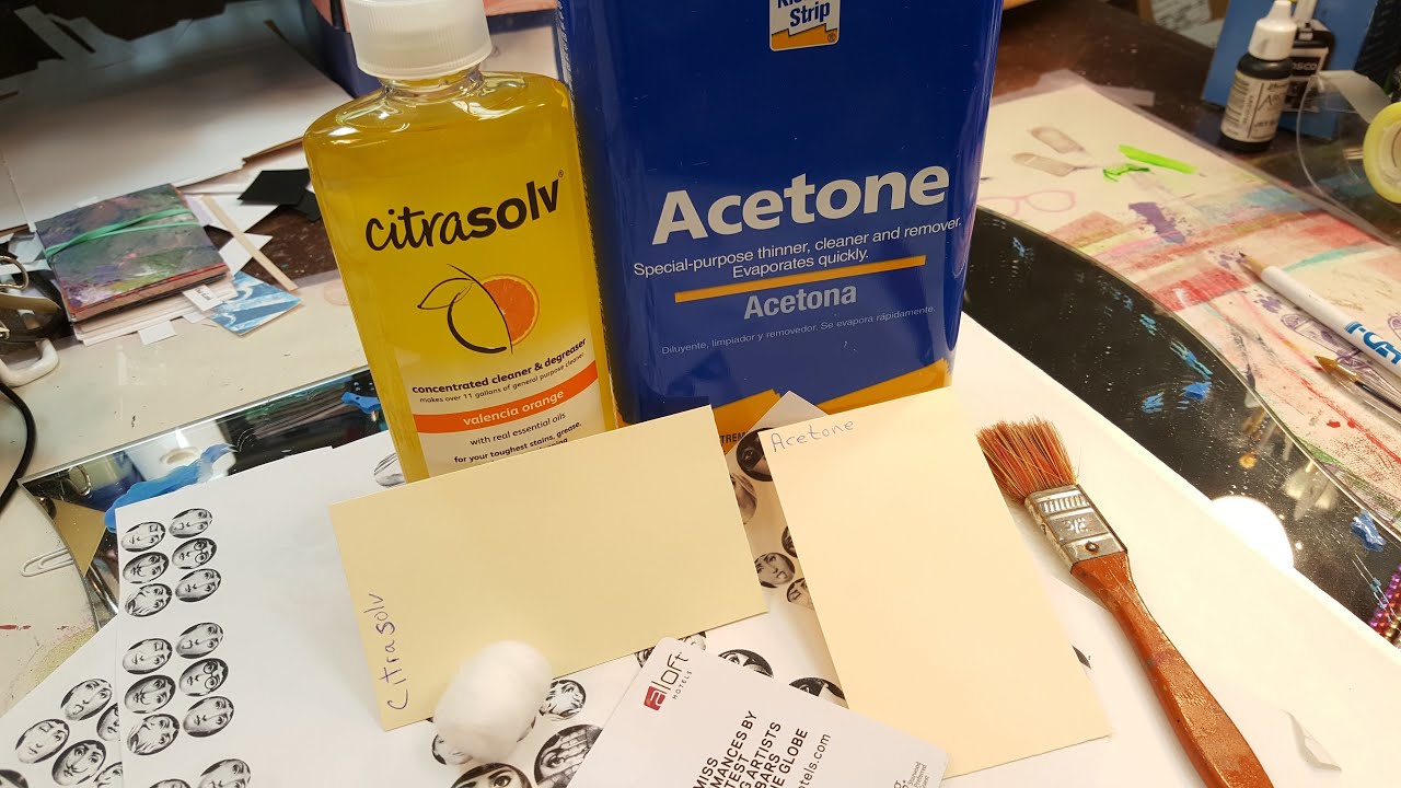 CitraSolv против переноса ацетона