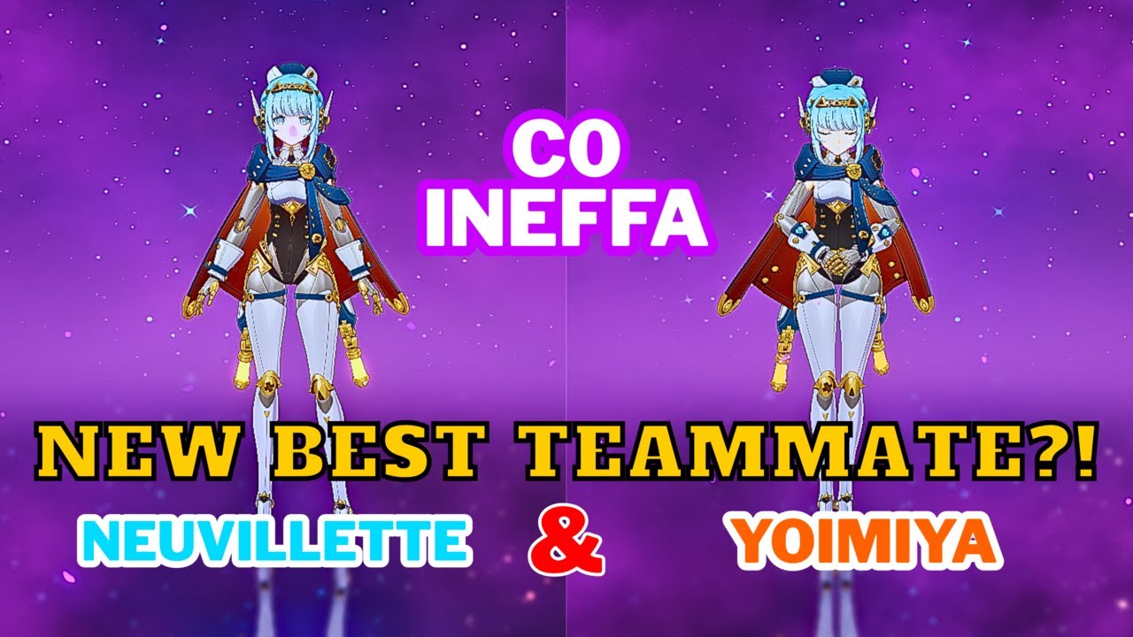 INEFFA NEW BEST TEAMMATE?! | C0 Ineffa C0 Neuvillette & C0 Yoimiya Lunar-Charged | Spiral Abyss 5.8