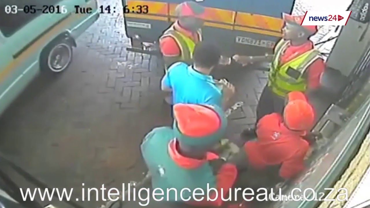 WATCH Cash in transit at Durban garage