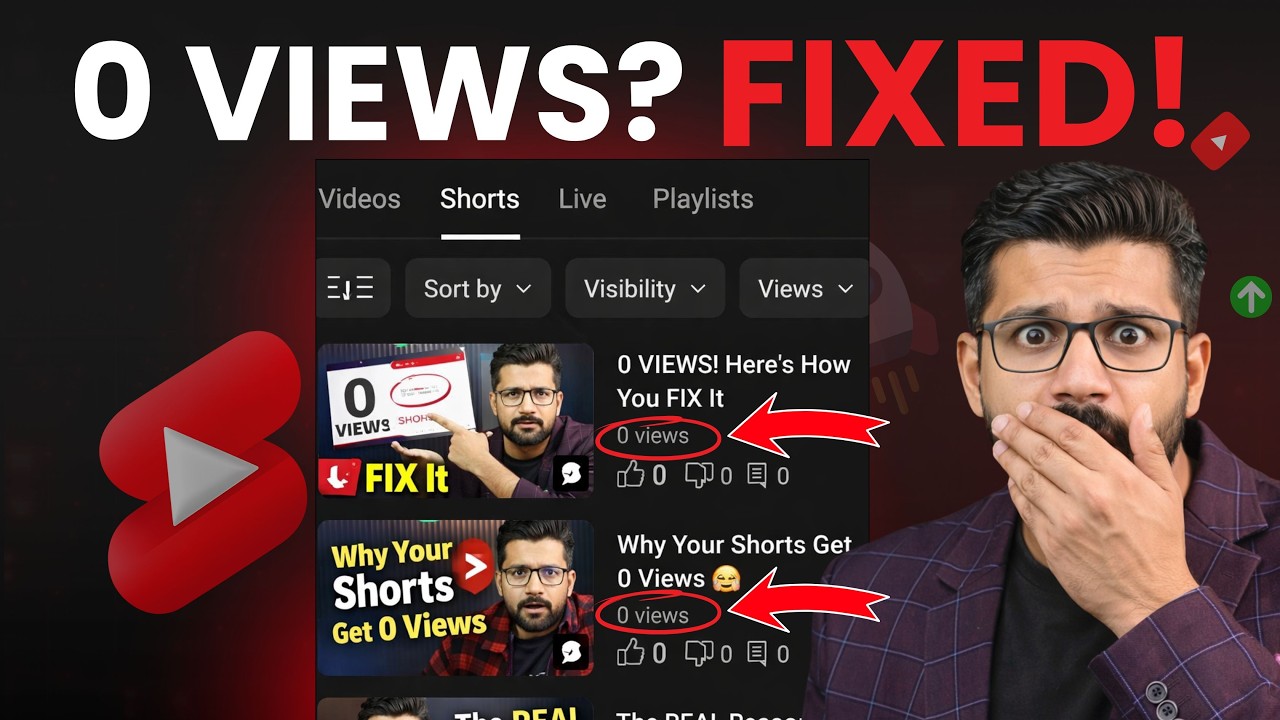 0 Views on YouTube Shorts? FIXED! (New 2026 Method)