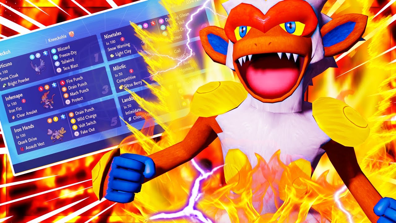 INFERNAPE LIGHTS VGC 2024 Regulation E on FIRE!